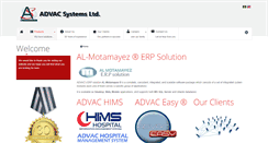 Desktop Screenshot of advacsys.net